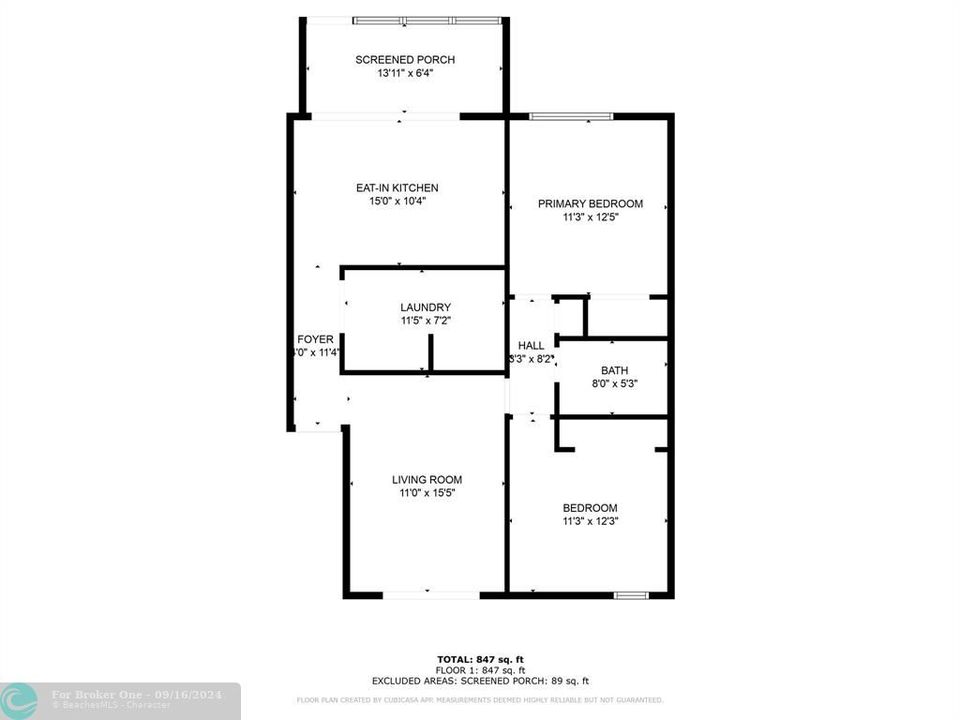 For Sale: $179,999 (2 beds, 1 baths, 900 Square Feet)