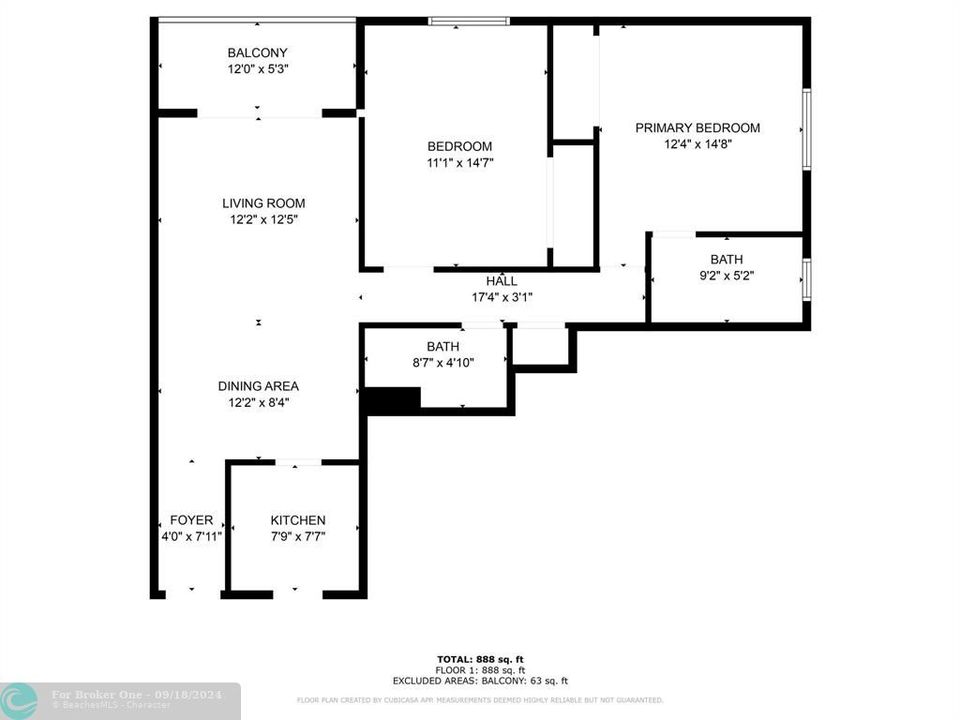 Active With Contract: $2,100 (2 beds, 2 baths, 1000 Square Feet)