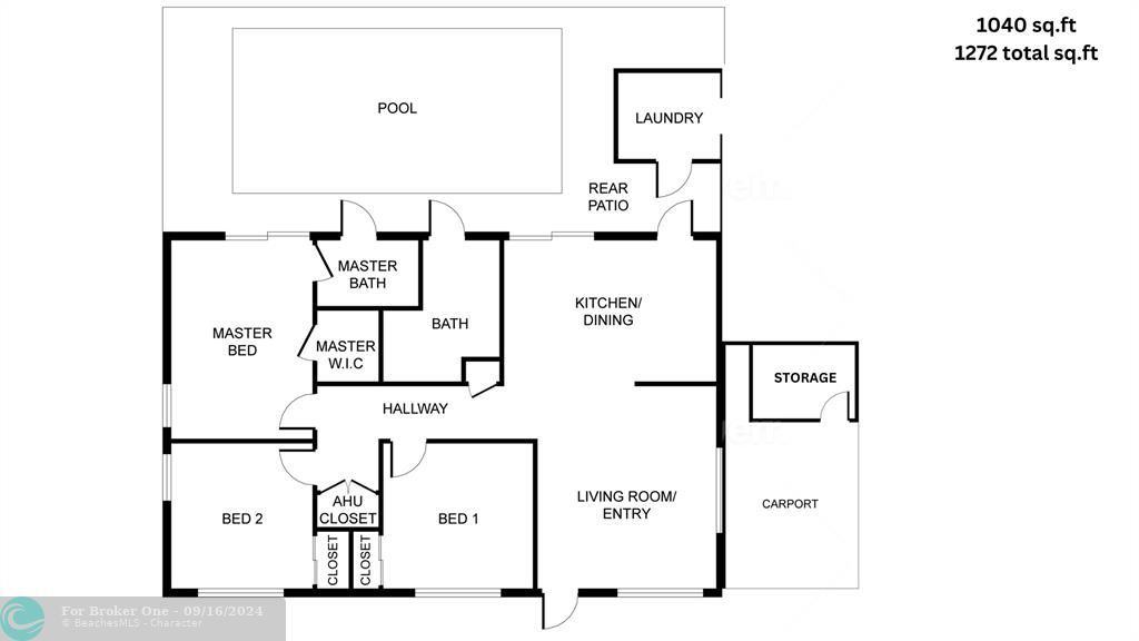 En Venta: $599,000 (3 camas, 2 baños, 1040 Pies cuadrados)