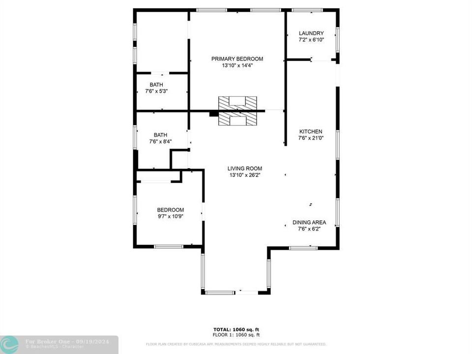 For Sale: $550,000 (2 beds, 2 baths, 1110 Square Feet)