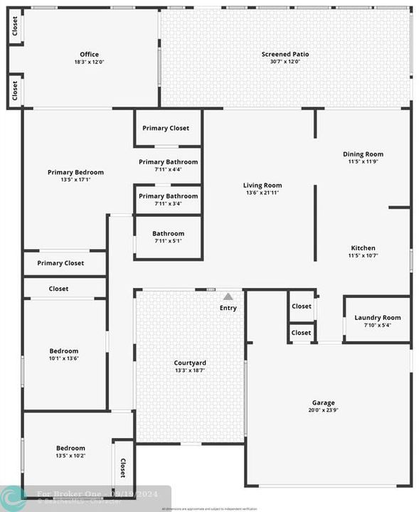 На продажу: $580,000 (3 спален, 2 ванн, 2080 Квадратных фут)