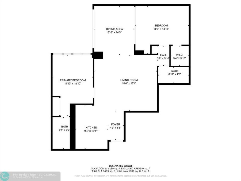 For Sale: $479,000 (2 beds, 2 baths, 1489 Square Feet)