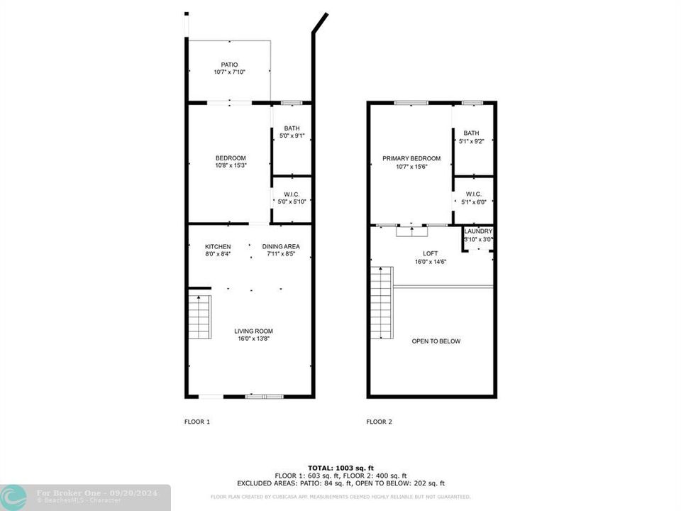 For Sale: $325,000 (2 beds, 2 baths, 1012 Square Feet)