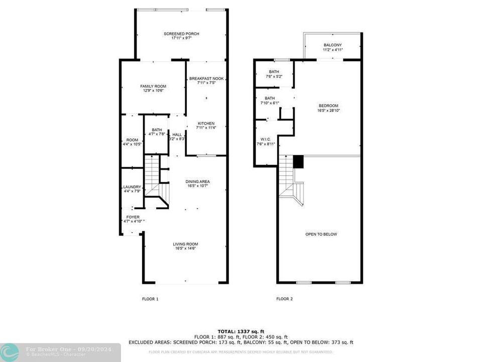 На продажу: $375,000 (2 спален, 2 ванн, 1336 Квадратных фут)