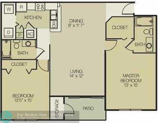 For Rent: $2,250 (2 beds, 2 baths, 1246 Square Feet)