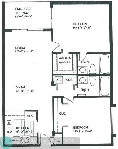 For Rent: $2,332 (2 beds, 2 baths, 980 Square Feet)