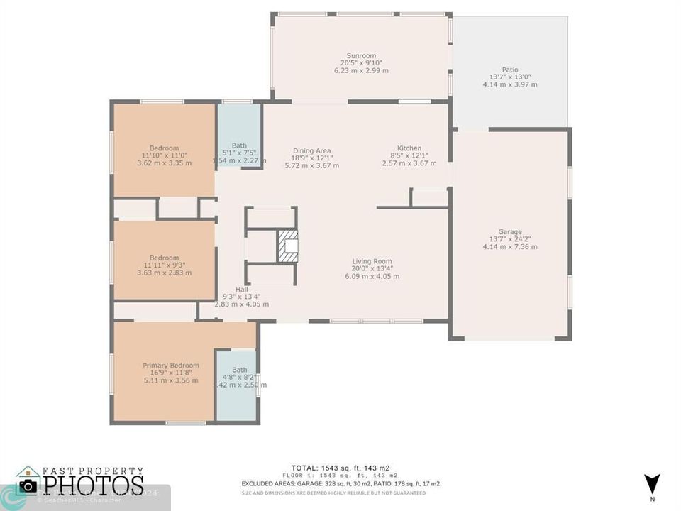 For Sale: $549,900 (3 beds, 2 baths, 1543 Square Feet)