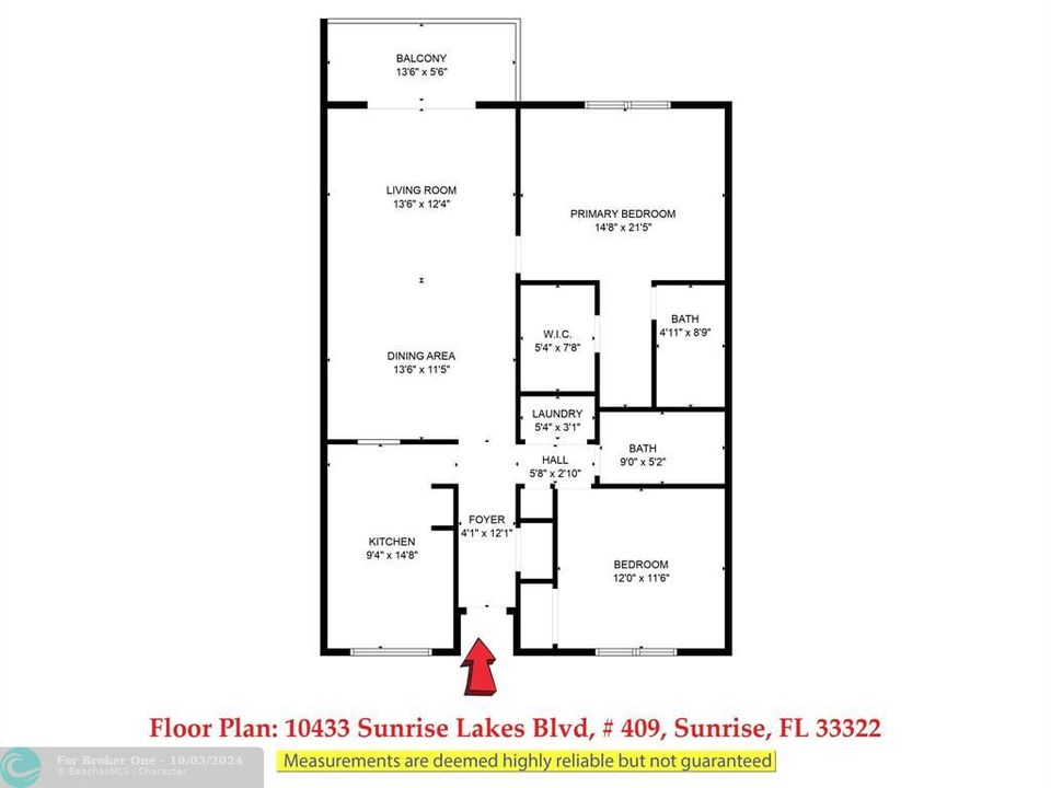 For Sale: $227,900 (2 beds, 2 baths, 1134 Square Feet)