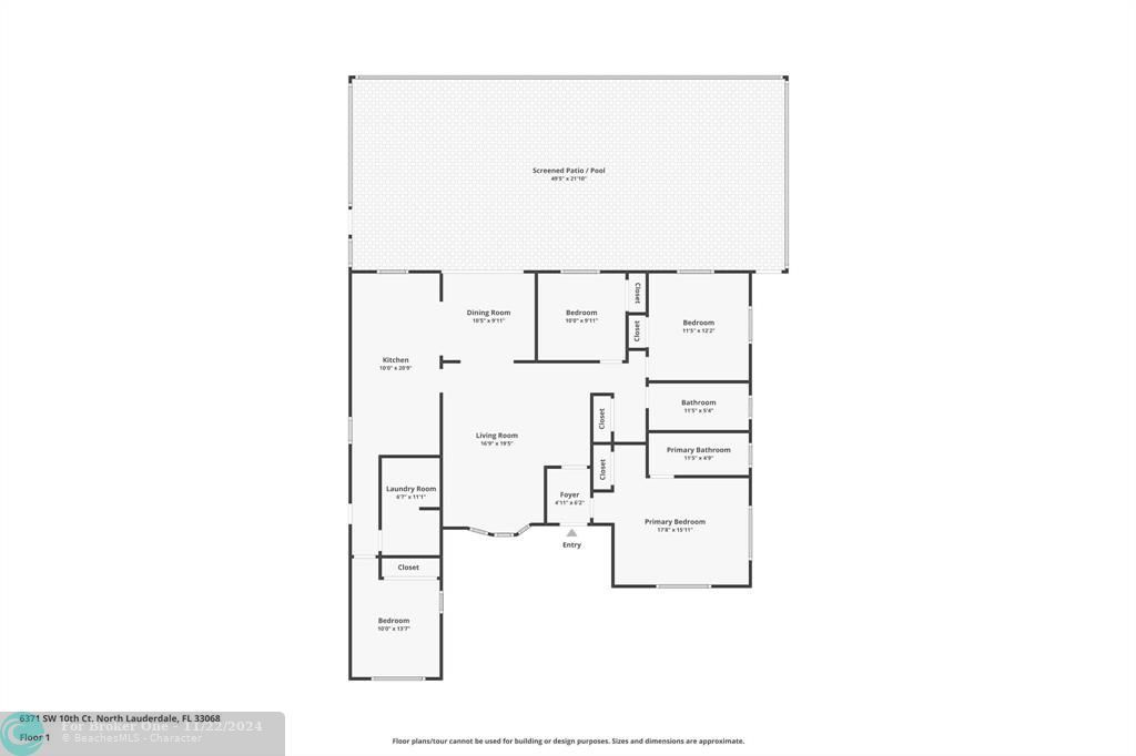 Activo con contrato: $540,000 (4 camas, 2 baños, 1761 Pies cuadrados)