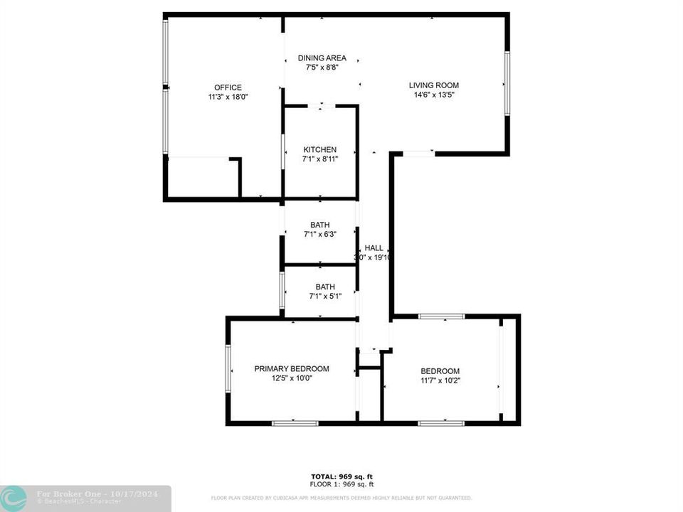 For Sale: $415,000 (2 beds, 2 baths, 1111 Square Feet)