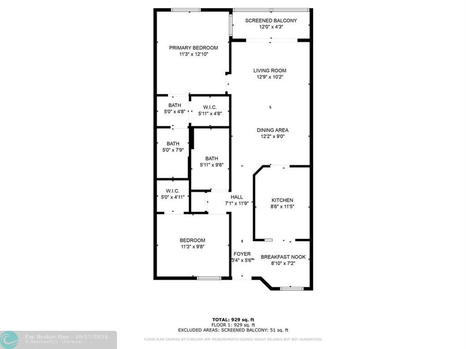 For Sale: $265,000 (2 beds, 2 baths, 1106 Square Feet)