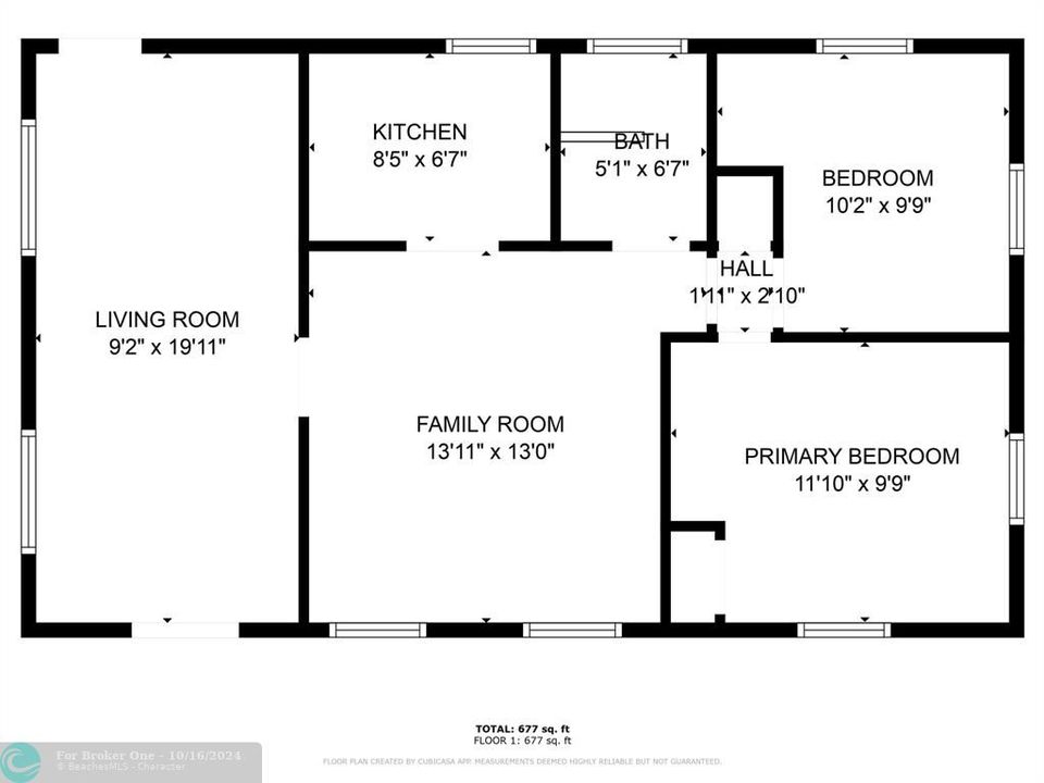 For Sale: $375,000 (2 beds, 1 baths, 822 Square Feet)