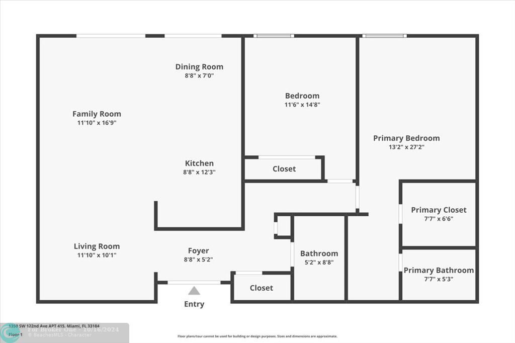 En Venta: $450,000 (2 camas, 2 baños, 1170 Pies cuadrados)