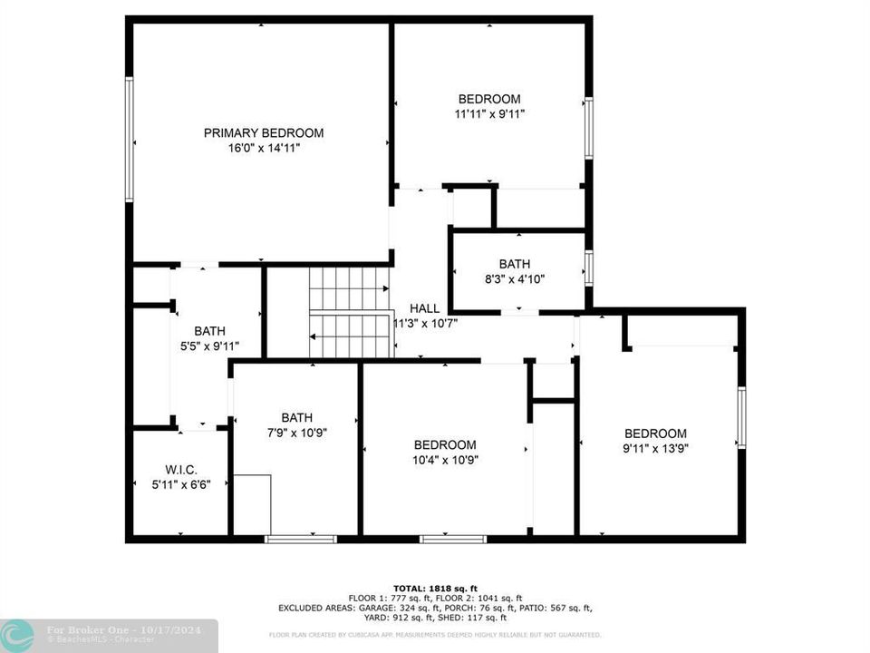 На продажу: $639,000 (4 спален, 2 ванн, 2108 Квадратных фут)