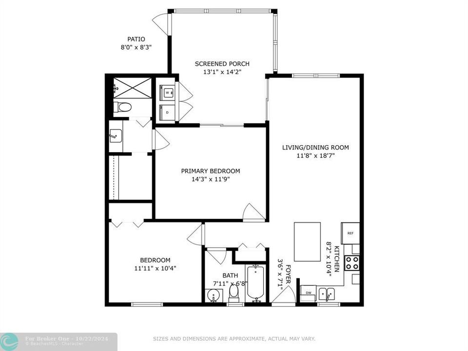 For Sale: $264,900 (2 beds, 2 baths, 998 Square Feet)