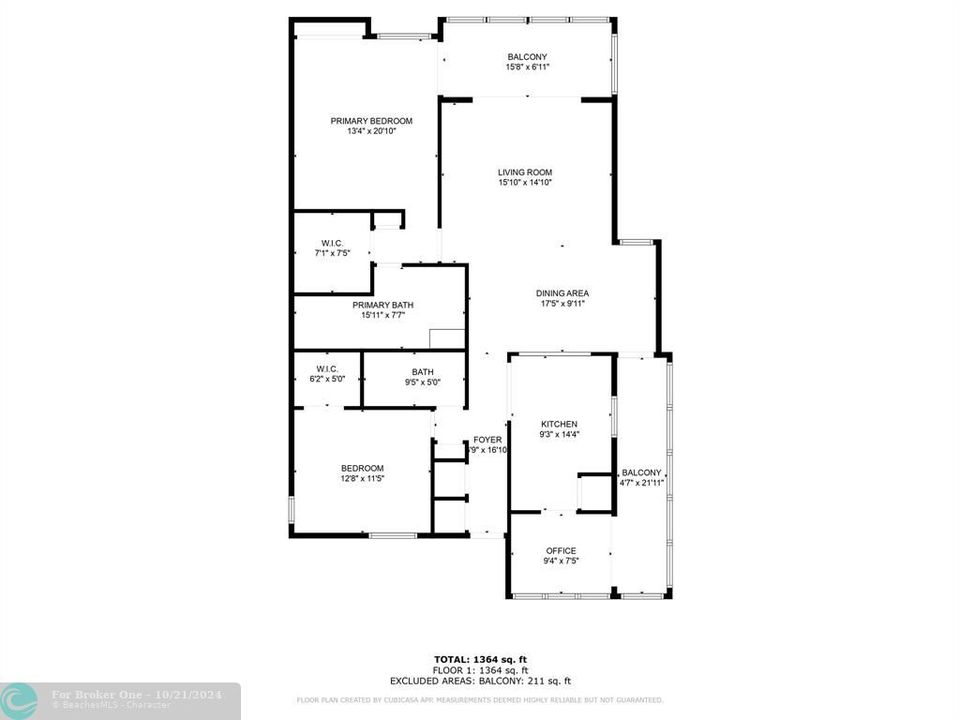 For Sale: $249,900 (2 beds, 2 baths, 1400 Square Feet)