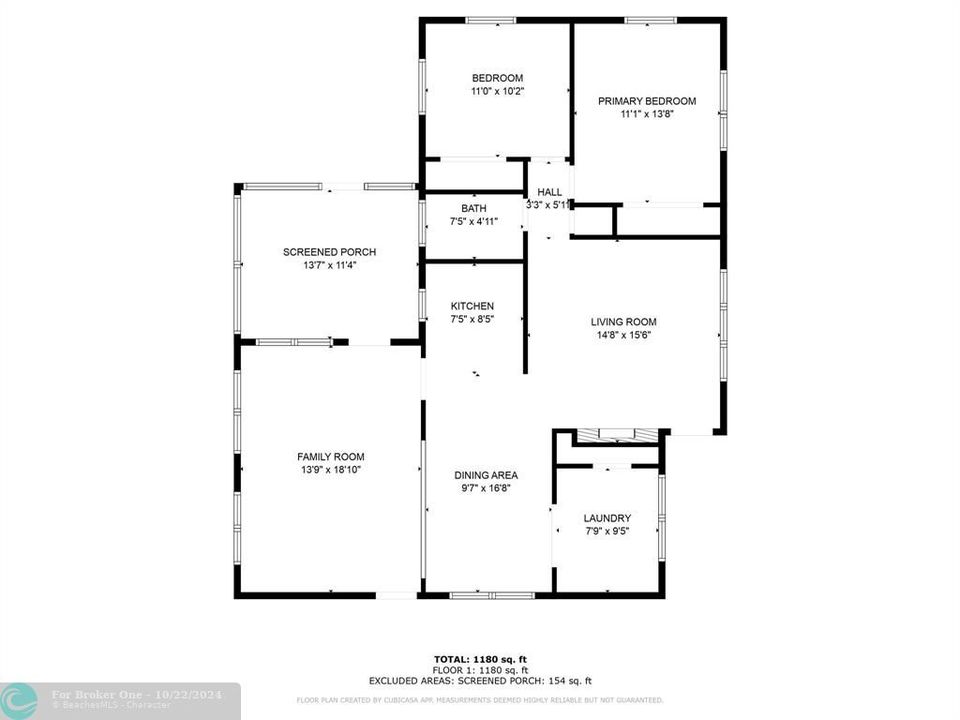 For Sale: $510,000 (2 beds, 1 baths, 1315 Square Feet)