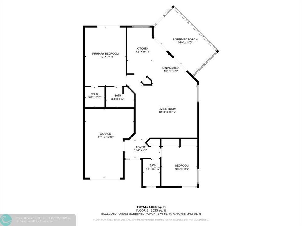 For Sale: $510,000 (2 beds, 2 baths, 1130 Square Feet)