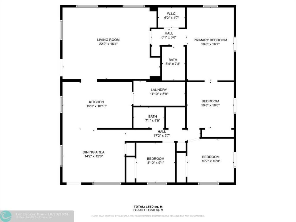 На продажу: $525,000 (4 спален, 2 ванн, 1722 Квадратных фут)