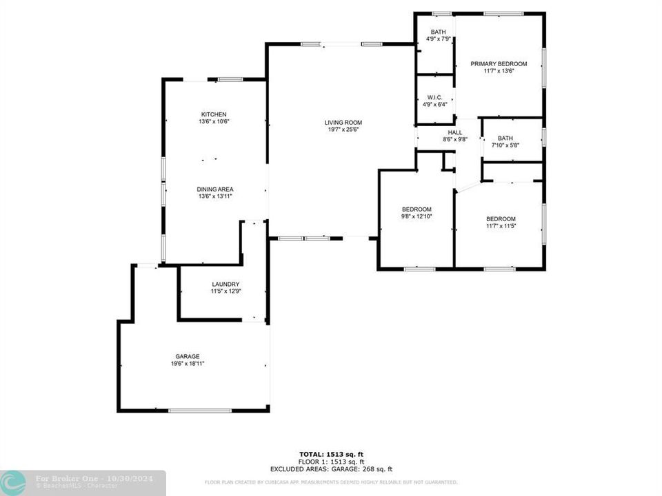 На продажу: $1,350,000 (3 спален, 2 ванн, 1586 Квадратных фут)