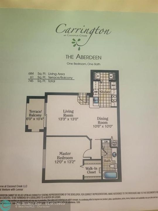 Active With Contract: $1,790 (1 beds, 1 baths, 703 Square Feet)