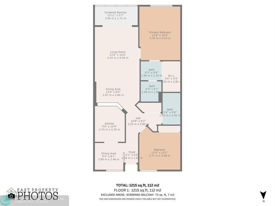 For Sale: $159,700 (2 beds, 2 baths, 1215 Square Feet)