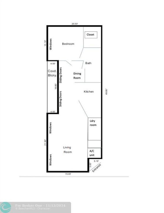 For Sale: $549,000 (1 beds, 1 baths, 1080 Square Feet)