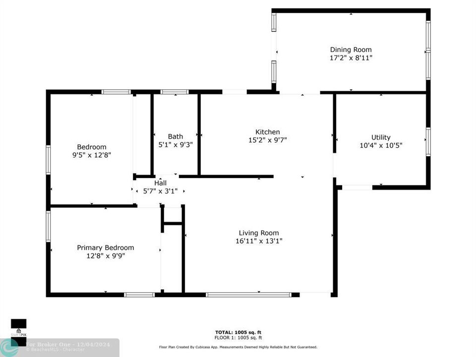 For Sale: $435,000 (2 beds, 1 baths, 1110 Square Feet)