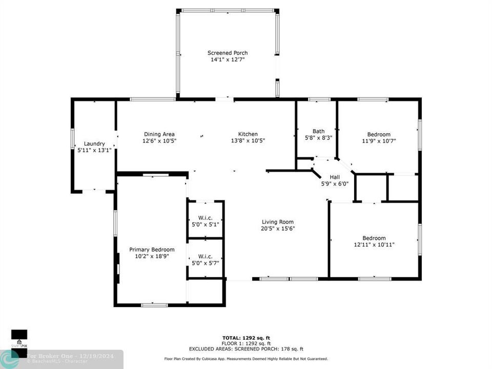 Activo con contrato: $385,000 (3 camas, 1 baños, 1232 Pies cuadrados)