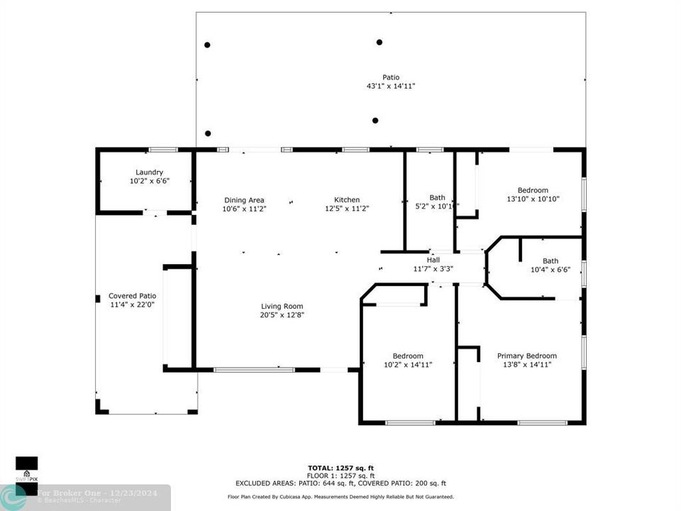 En Venta: $600,000 (3 camas, 2 baños, 1091 Pies cuadrados)