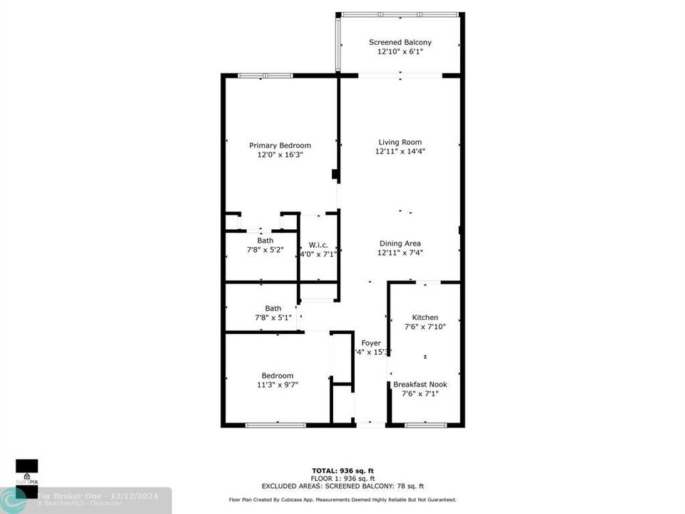 На продажу: $149,000 (2 спален, 2 ванн, 960 Квадратных фут)