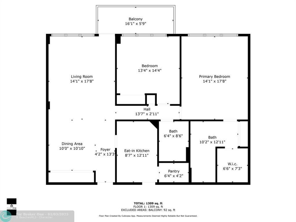 En Venta: $510,000 (2 camas, 2 baños, 1200 Pies cuadrados)