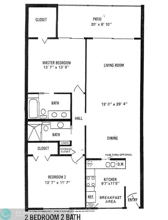 На продажу: $259,900 (2 спален, 2 ванн, 1162 Квадратных фут)