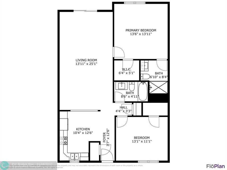 For Sale: $299,000 (2 beds, 2 baths, 1050 Square Feet)