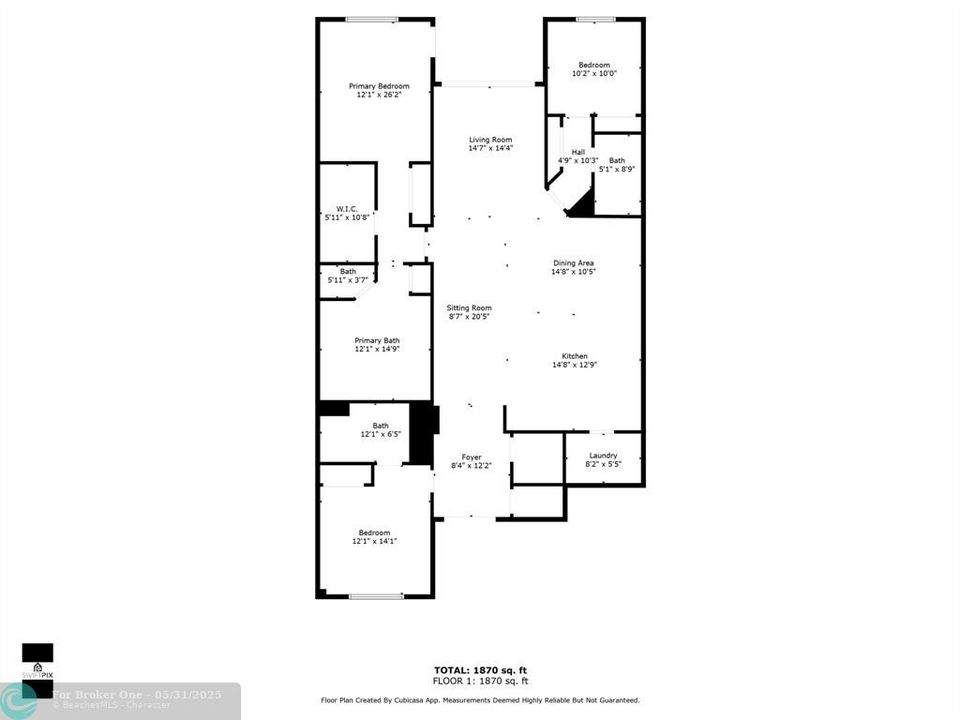 For Sale: $2,995,000 (3 beds, 3 baths, 1989 Square Feet)