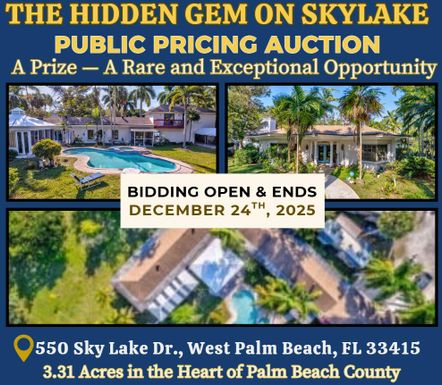 550 Skylake, West Palm Beach, FL 33415