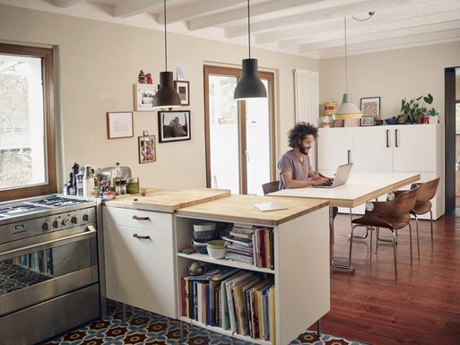 5种使家庭办公室工作的方法（即使是在厨房里）