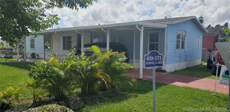 19800 SW 180t Ave lot 444, Miami FL 33187