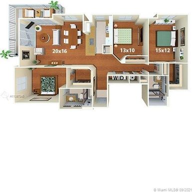 1111 Brickell Bay Dr # 2302, Miami FL 33131