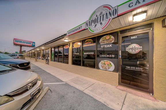 Italian Pizzeria Restaurant For Sale in Miami Medley Area, Medley FL 33166