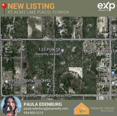 133 Polk, Lake Placid FL 33852