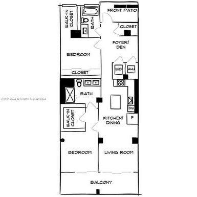 1500 Bay Rd # 0827, Miami Beach FL 33139