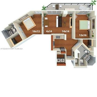 1500 Bay Rd # 1427, Miami Beach FL 33139