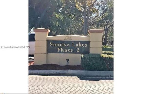 8345 Sunrise Lakes Blvd # 203, Sunrise FL 33322