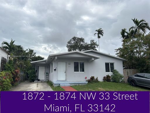 1872 NW 33rd St, Miami FL 33142