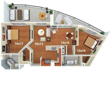 1500 Bay Rd # 1107, Miami Beach FL 33139