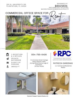 201 N University Dr # 103A, Plantation FL 33324