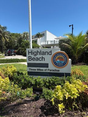 2575 S Ocean Blvd # 105S, Highland Beach FL 33487