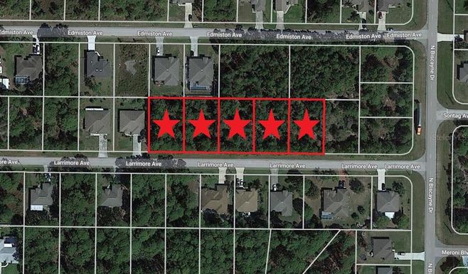 Lots 19, 20, 21, 22 & 23 LARRIMORE AVENUE