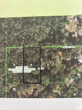 Lot 2 off PREVATT LANE, ARIPEKA FL 34679